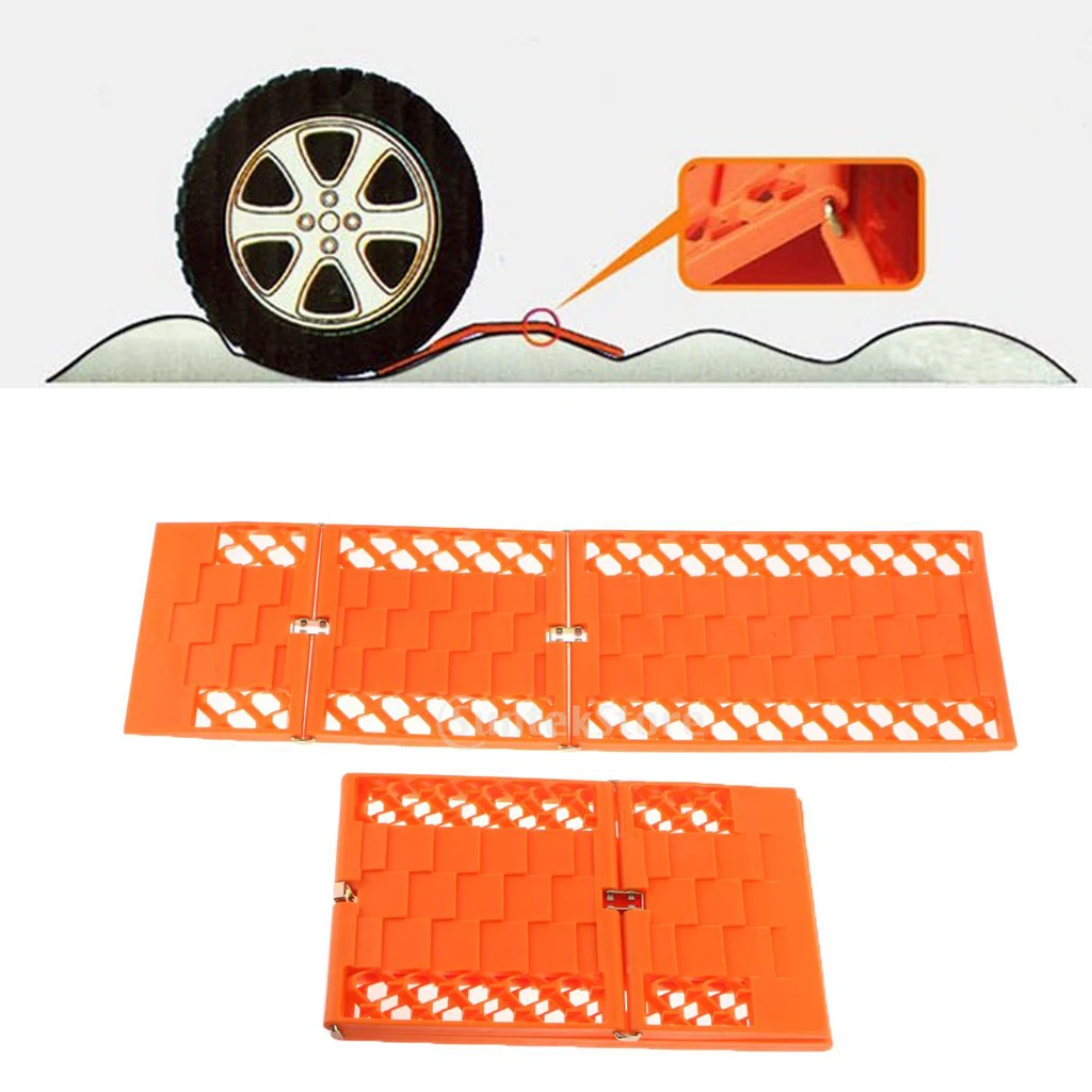 

Складной коврик для тяги, Противоскользящий коврик для автомобильных колес, вспомогательный инструмент для захвата шин