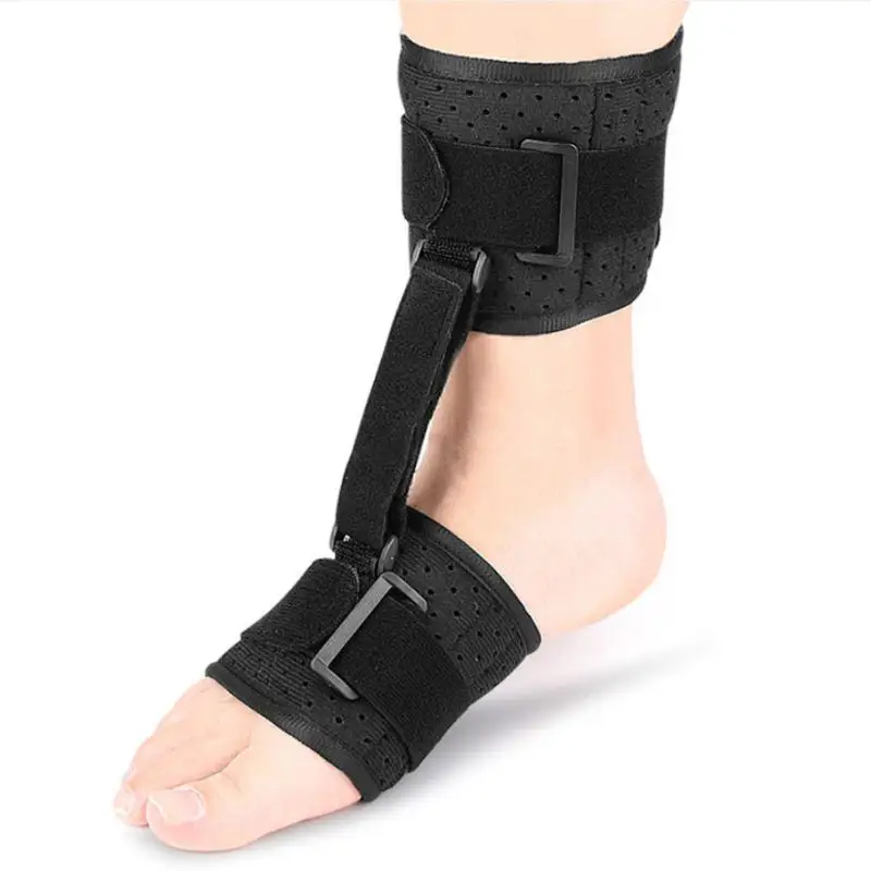 Atmungsaktiver, verstellbarer Fußstützgurt mit interner und externer Flip-Sohle, Anti-Durchhang-Knöchelstabilisator für das Training – Detail 7