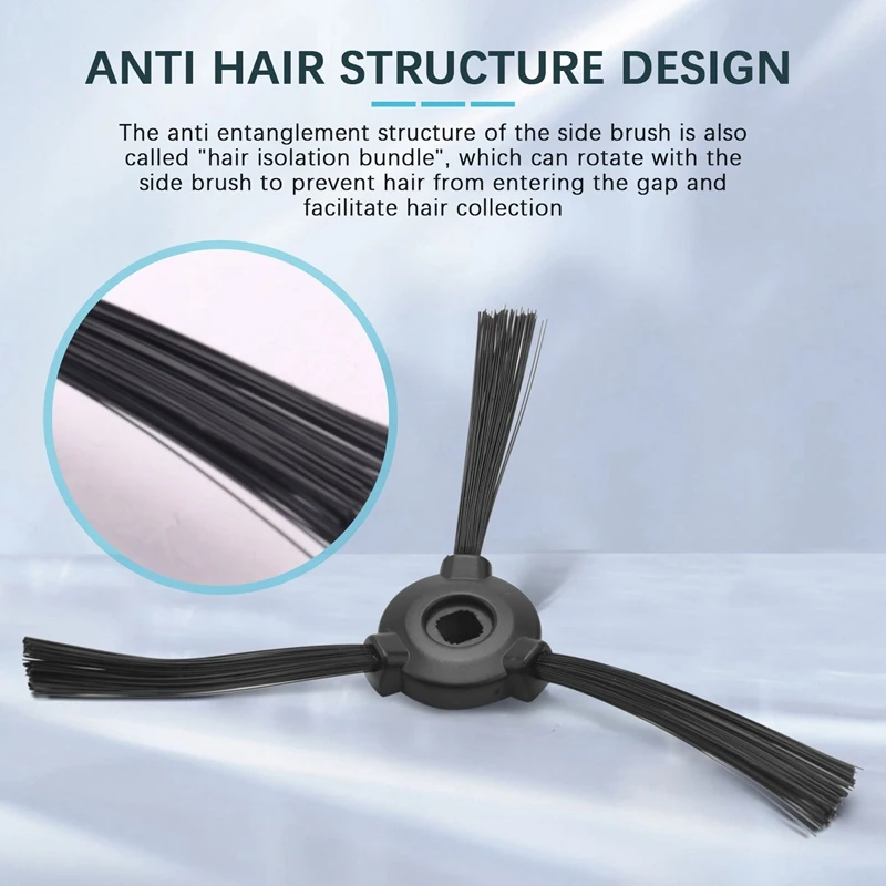 10 Filters & 10 Side Brushes for M201 T700 M520 M571 M501B M301 Robot Vacuum Cleaner Replacement Accessories Kit-Hot