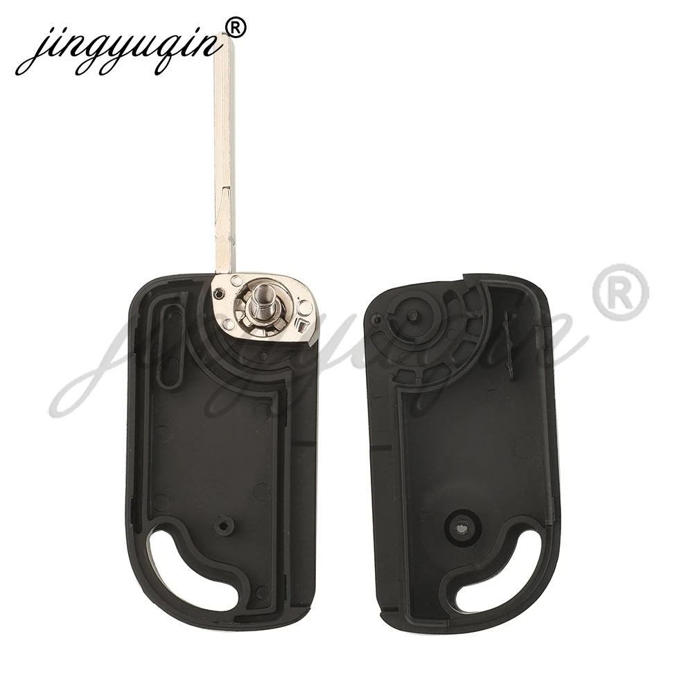 jingyuqin 5/10 Stück für VW VOLKSWAGEN Audi HU66 Transponder Klapp-Autoschlüsselgehäuse, leerer Ersatz-Autoschlüsselkasten für Brasilien-Marken – Detail 9