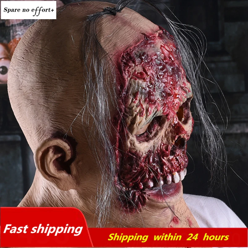 Frighten Halloween Monster Masks Adult Halloween Carnival Event Cosplay Props Mascaras De Terror Masquerade Halloween Supplies