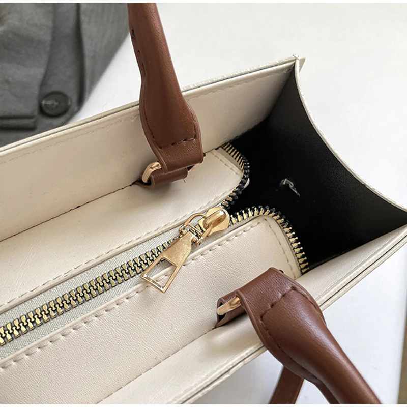 Neue Katzenelfen-Handtasche: Stylische, vielseitige Damen-Umhängetasche, trendige Fantasy-Schultertasche, quadratische Tragetasche, Aktentasche mit Stauraum – Detail 26