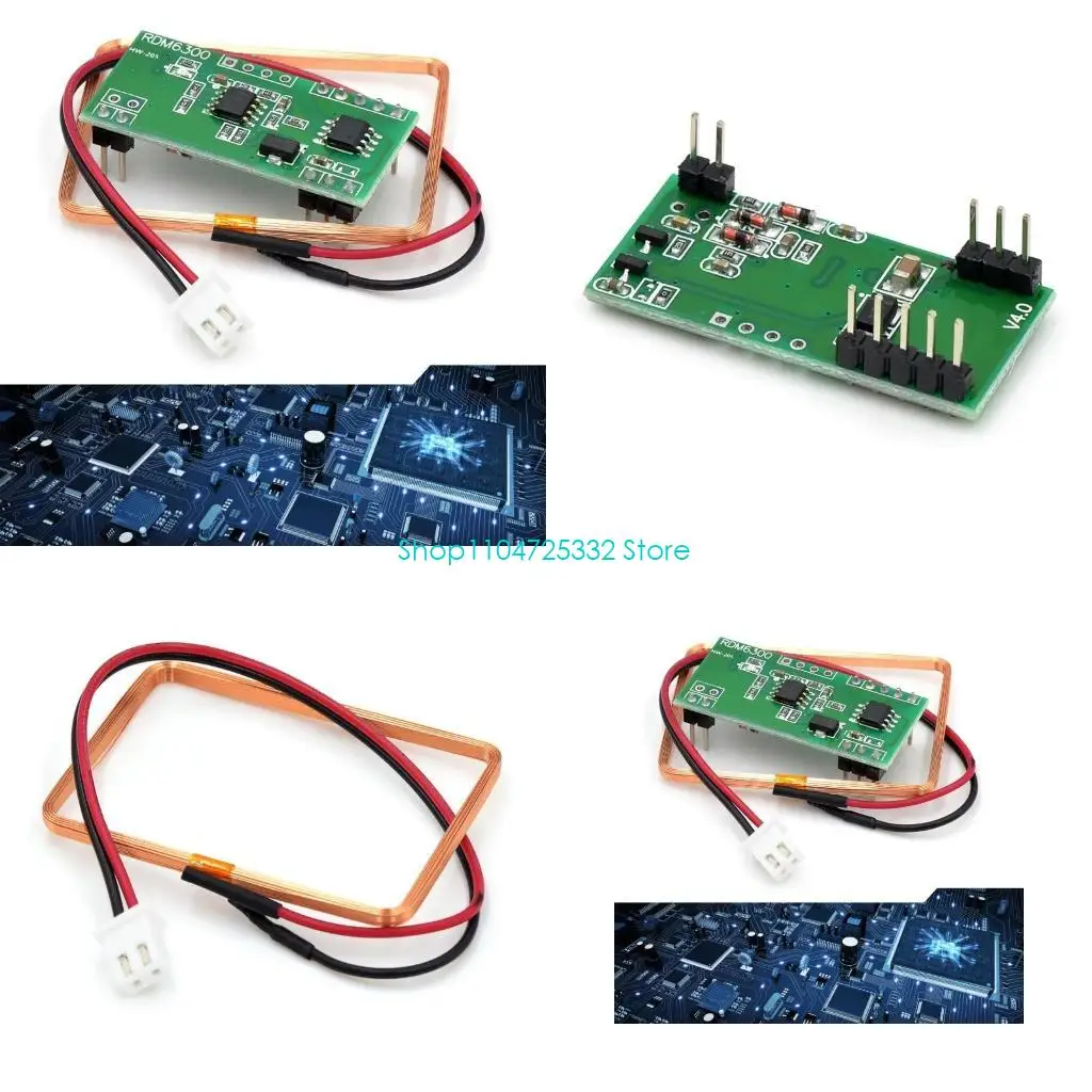 

P5EA High Sensitivity 125 кГц модуль чтения карт 5V RDM6300 Модуль чтения чип