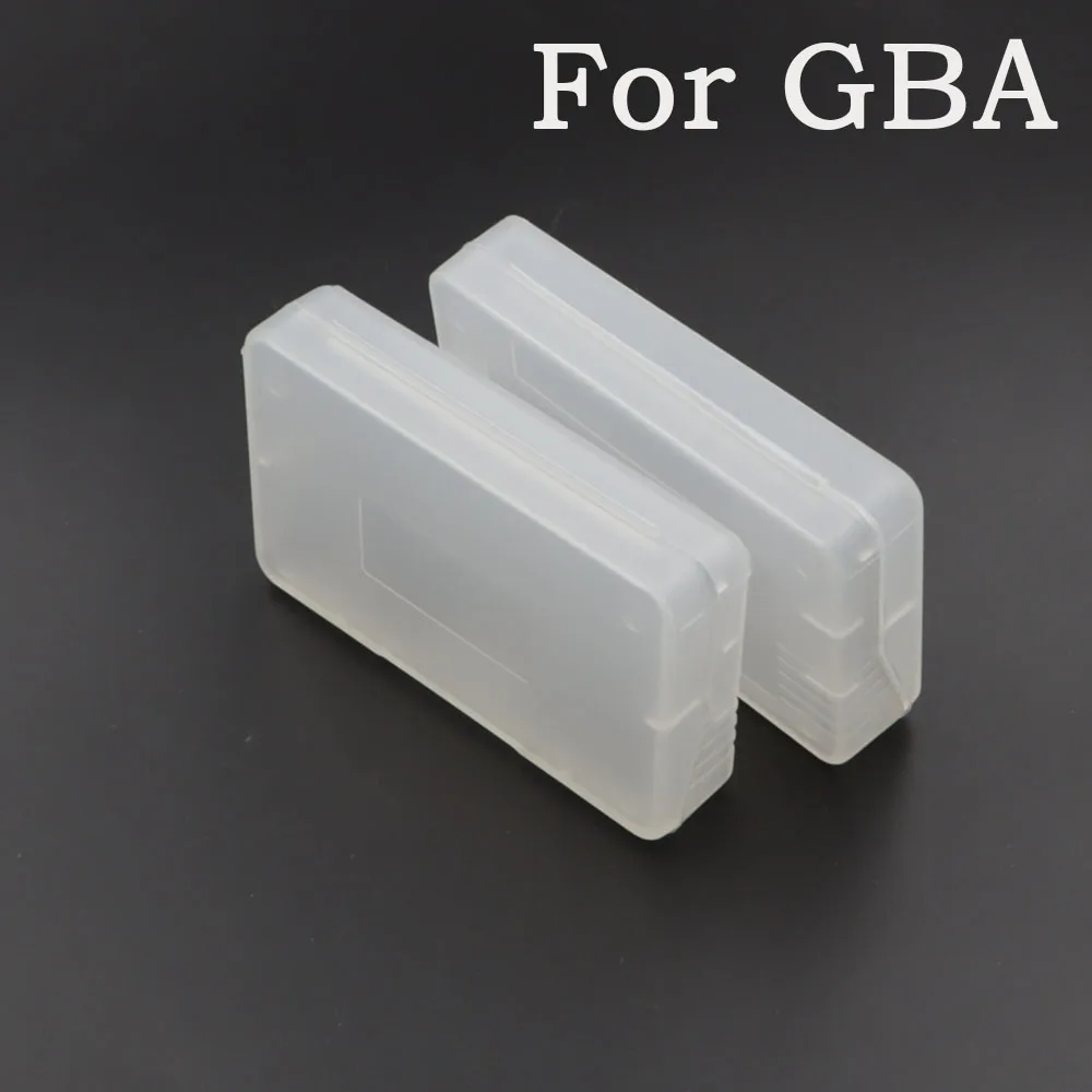 5PC/10PC Transparent Plastic Game Cartridge Card Case for GBA  Gaming Cards Anti-Dust Clear Protective Box