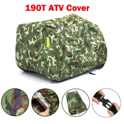 ATV Cover Camouflage 190T Motorcycle Cover Vehicle Beach Protector For Honda Sportrax Yamaha Suzuki Raptor Quads