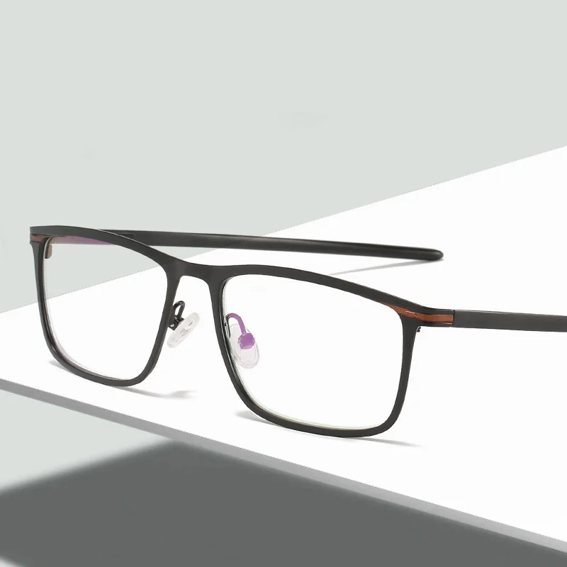 F·DRACON 2026 New Metal Eyeframe Ultra Light Business Square Men's and Women's Eyeframe Color blocked Sports Frame 5138