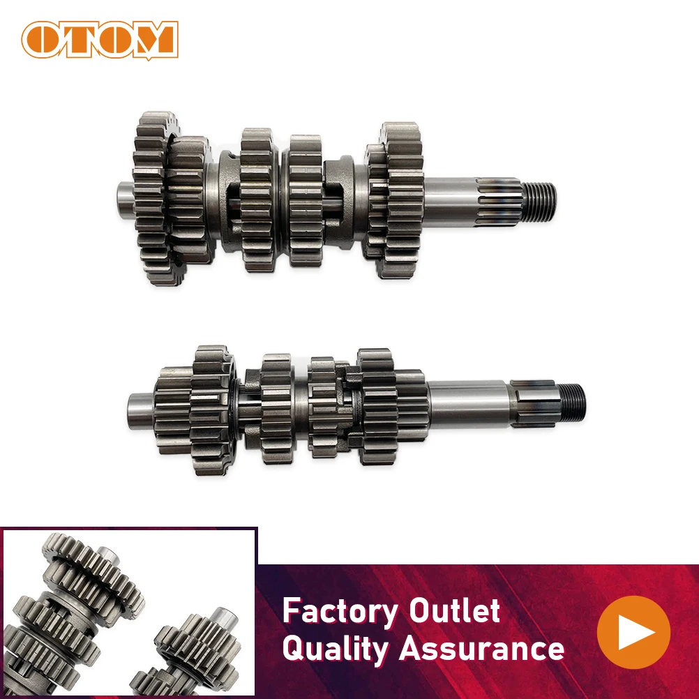 

OTOM Motorcycle Main Counter Shaft Assembly Engine Parts For LONCIN YBS300 YB300H Countershaft Assembly