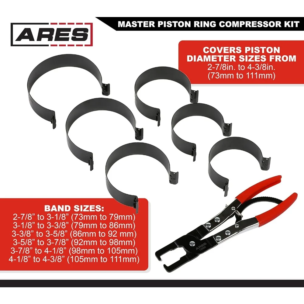 Robuuste hoofdzuigerveercompressorset van gestempeld staal voor veilige bandcompressie