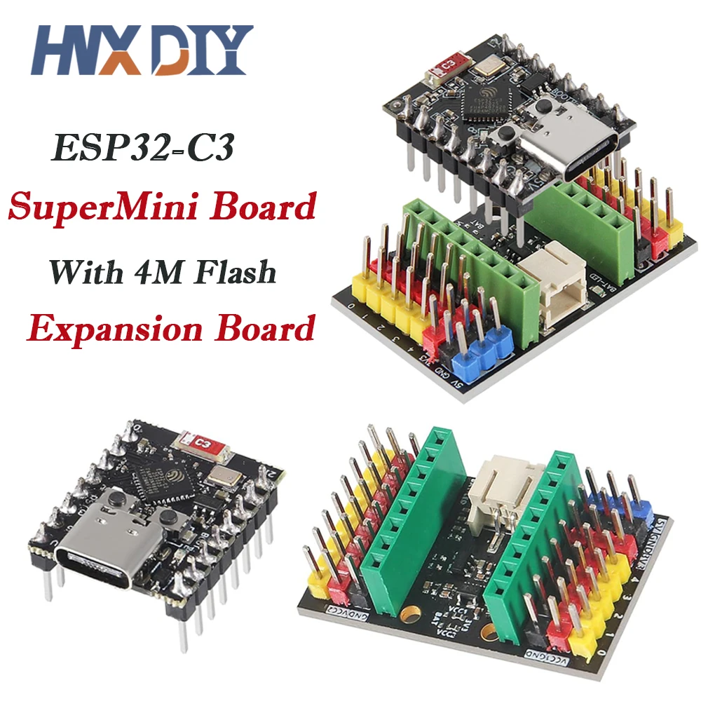 Placa de Desarrollo ESP32-C3 MINI, Placa de Desarrollo SuperMini ESP32, Placa de Desarrollo ESP32-C3, Placa de Expansión WiFi Bluetooth