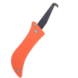 1pc Professional Ceramic Tile Gap Knife, Folding Beauty Seam Construction Hook Knife, Seam Cleaning Tool Slotter, Grout Remover