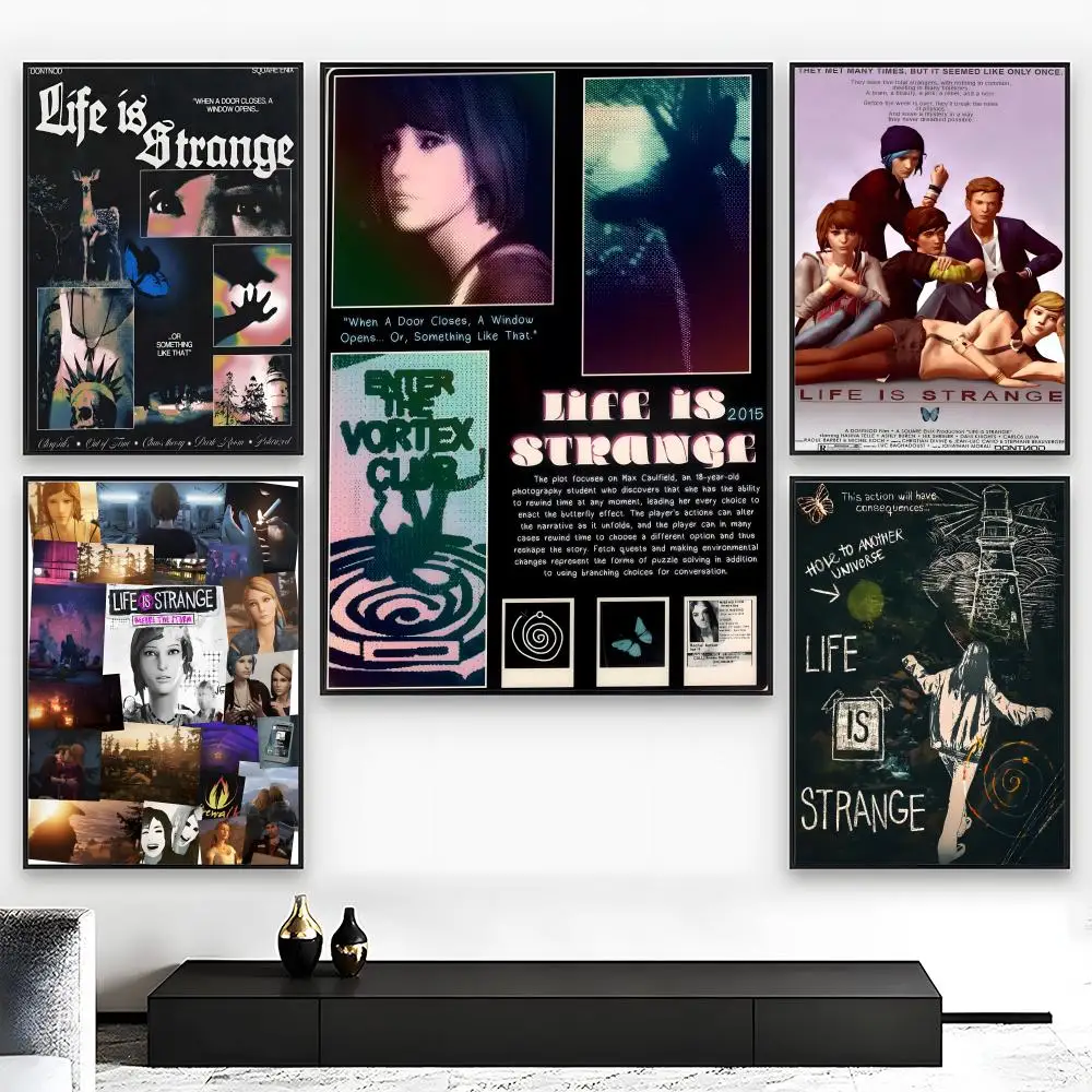 Adventure Game Life Is Strange Poster High-Grade For Home Room Bar Cafe Decoration Art & Present