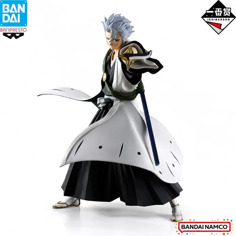 

In Stock Bandai Original Ichiban Kuji Bleach Hitsugaya Toushirou Action Figure Model Doll Brand New Boxed Anime Characters Toys