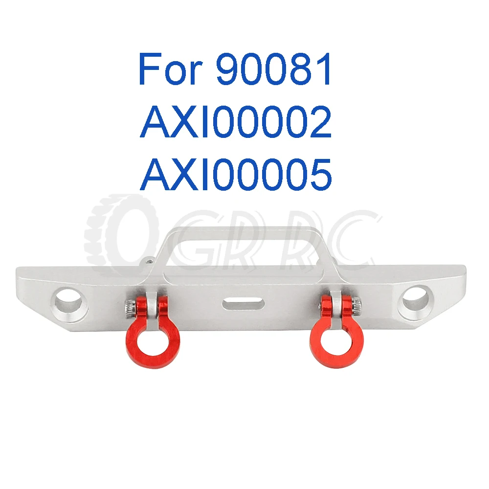 Aluminum Alloy Front Rear Bumper for Axial SCX24 90081 C10 AXI00002 AXI00005 AXI00006 1/24 RC Crawler Car Metal Upgrade Parts