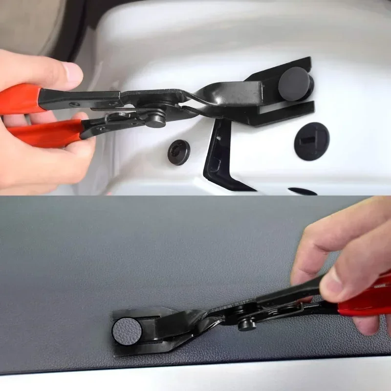 Car Headlight Repair Modification Installation Tool Trim Clip Removal Pliers Van Door Panel Fascia Dash Upholstery Remover Tool image 3