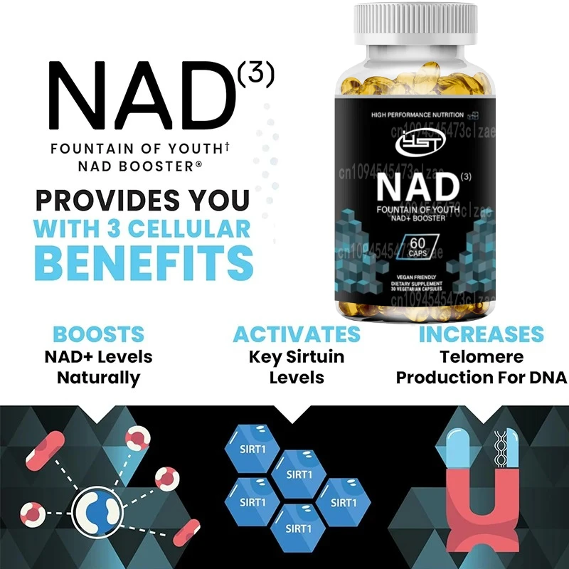 NAD Supplements - Liposome NAD+supplements Containing Resveratrol, Nad Plus Promotional Supplements