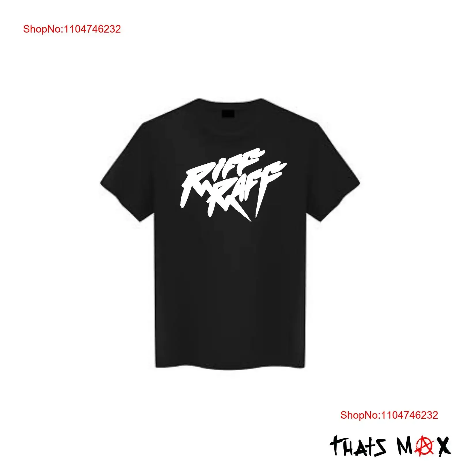 Camiseta con Logo de RIFF RAFF, ropa de calle informal a la moda lavada vintage, Top Unisex suave para uso diario, estirado y versátil