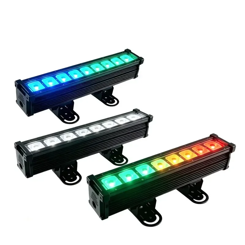 Outdoor 9*18W Waterproof Battery Wall Washing Strip with IP65 Rating and Wireless Remote Control, LED Wall Washing Light