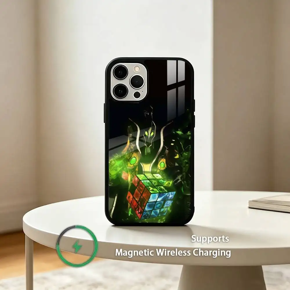 Competitive game D-DOTA 2 Phone Case For iPhone17,16,15,14,13,12,11 Plus,Pro Supports Magnetic Wireless Charging