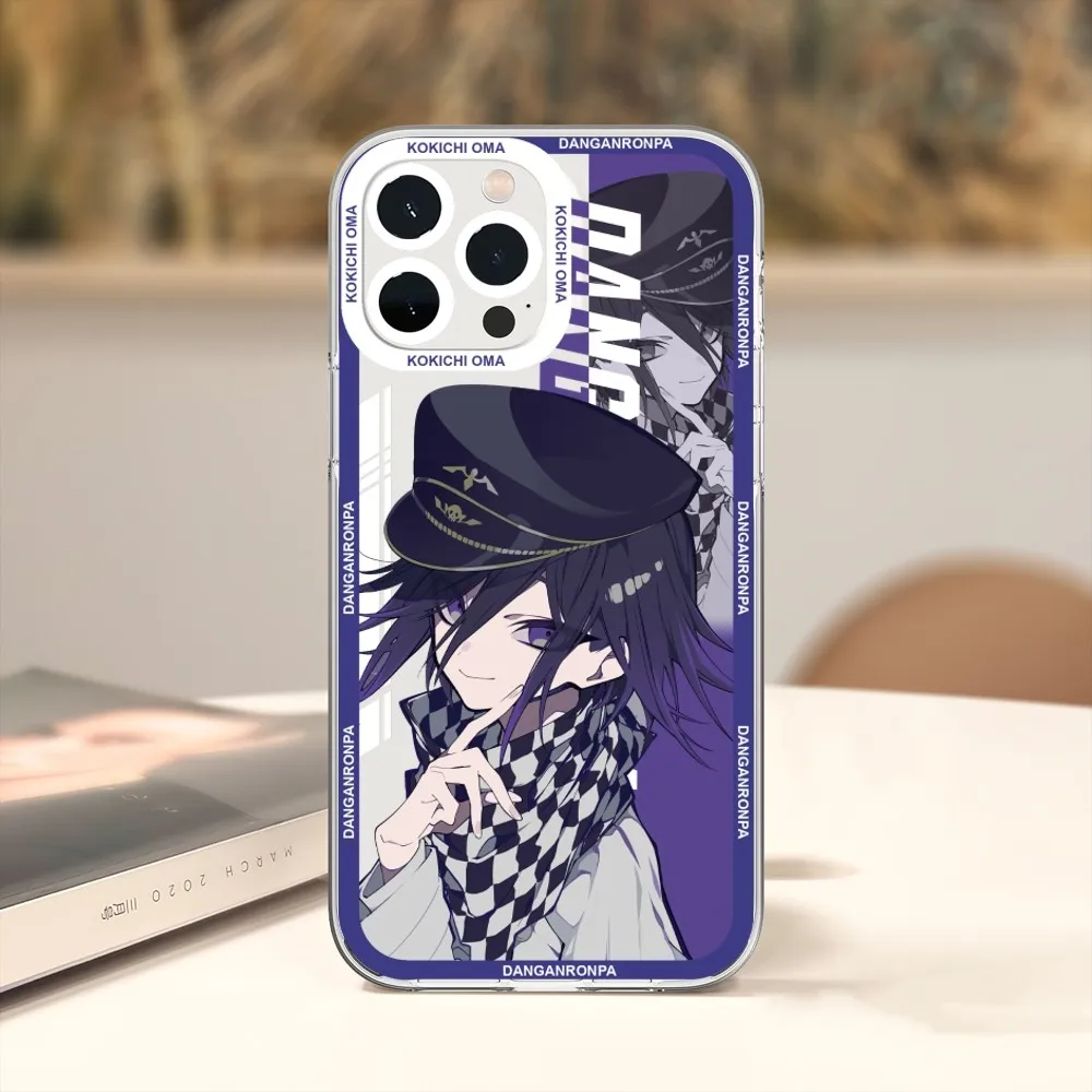 Danganronpa Phone Case For Xiaomi Redmi Note 7 8 9 10 11 Pro Max Transparent Border Shell