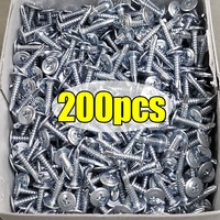 Stainless Steel Self-tapping Screws Metal Round Washer Flat Head Cross Phillips Self Drilling Screw Fasteners for Wood Sheet