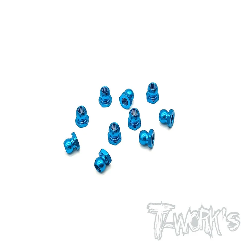 

Original T works TE-229S-TB Aluminium 5mm Ball Short Nut ( Blue ) 10pcs.sssional Rc part