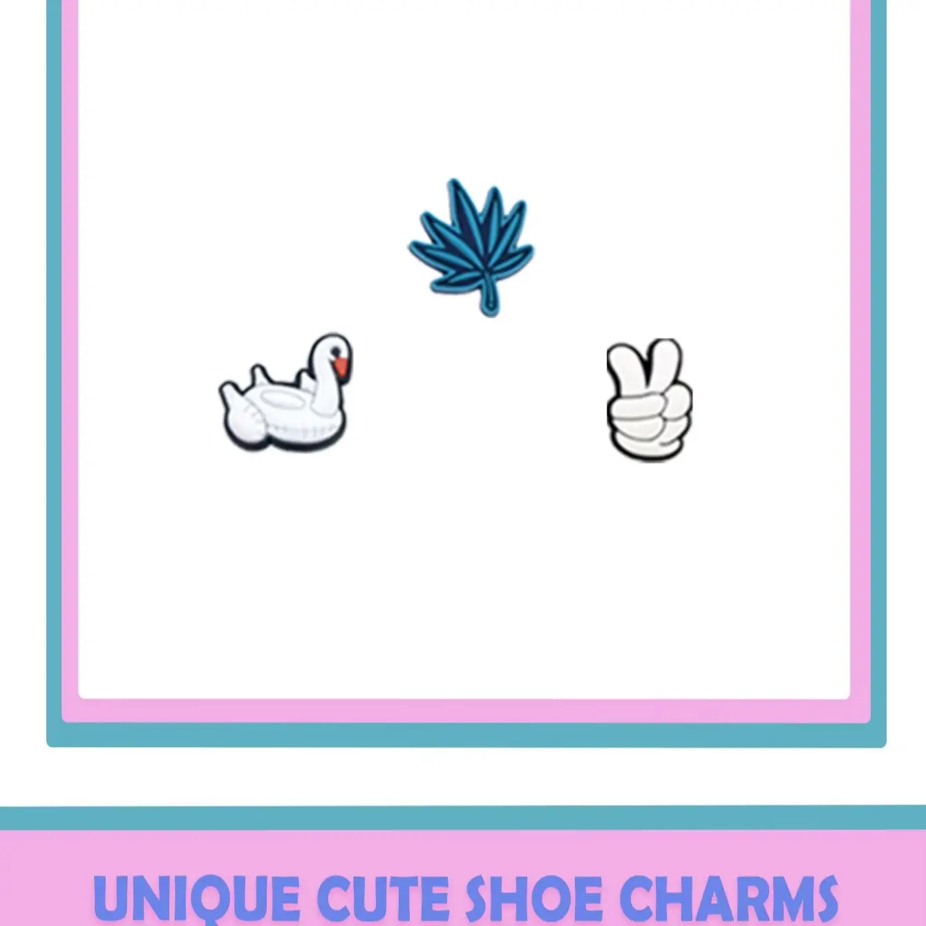 عشوائي 10-30 قطعة سلسلة الأحذية الزرقاء السحر للأحذية مفتاح سلسلة الصنادل أكياس الشاطئ ، DIY بها بنفسك زينة الأحذية اكسسوارات دبابيس الأحذية