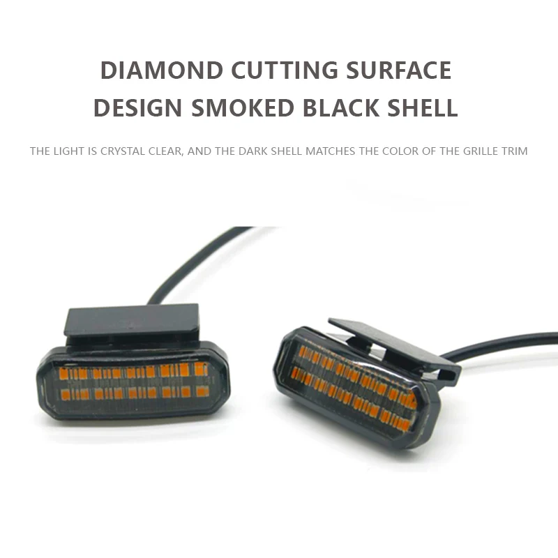 For NISSAN PATHFINDER R51 18 LED Front Grille Light Car Daytime Running Light Wheel Eyebrow Lamp For Pickup Offroad 12V ﻿ view 5