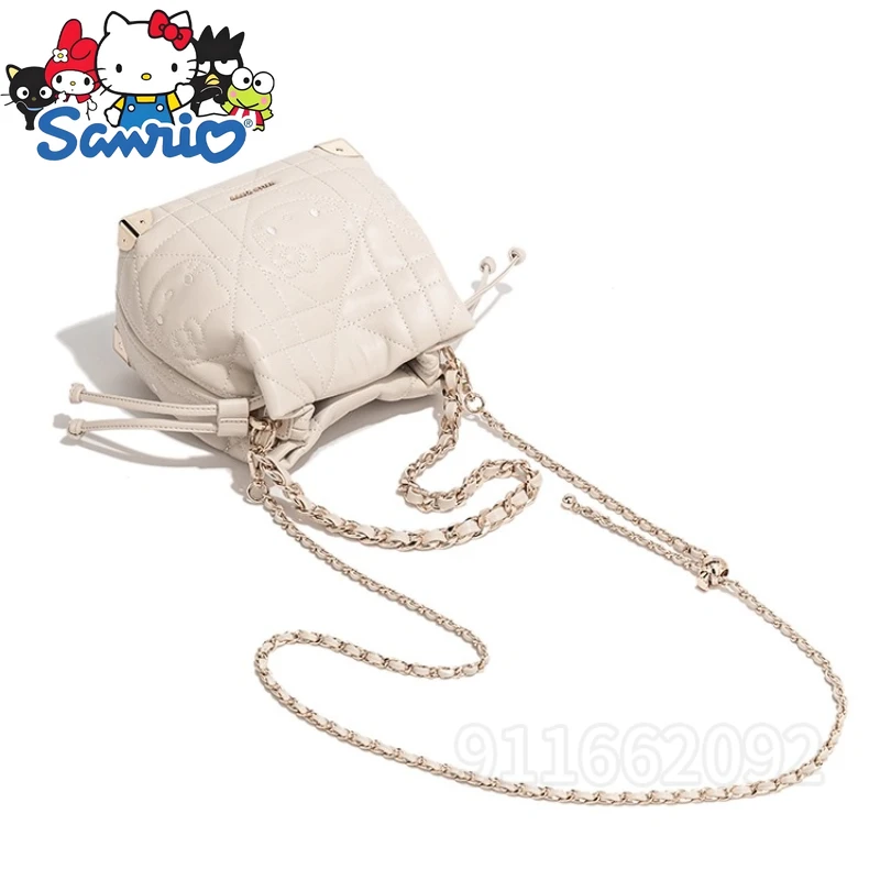  Hello Kitty New Women's Shoulder Bag Luxury Brand Original Women's Handbag Fashion Chain Women's Bag Large Capacity