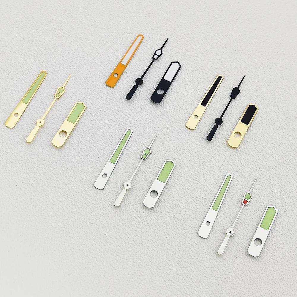 Watch Hands nh35 Hands Green Luminous Hands Watch Parts for nh35/nh34/nh36/nh38 Movement Watch Accessories
