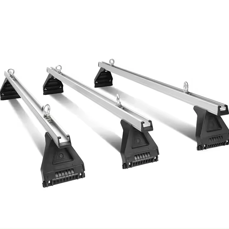

Gutter Mount Cross Bar-Silver 3 X Roof Rack for Hiace