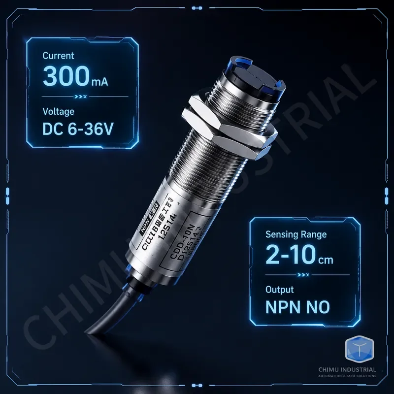 【CHIMU INDUSTRIAL】 for CDD-11N Optical Diffuse Reflection Sensor 4-Wire NPN NO NC DC 24V