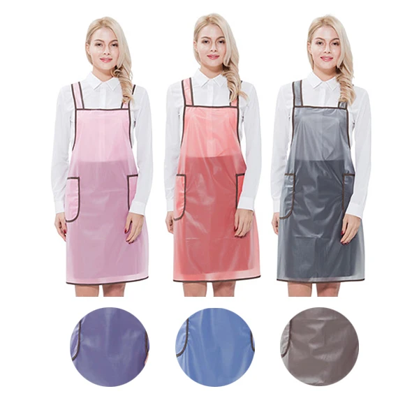 HBYK mesh waterproof apron (medium) PO-3014 pink