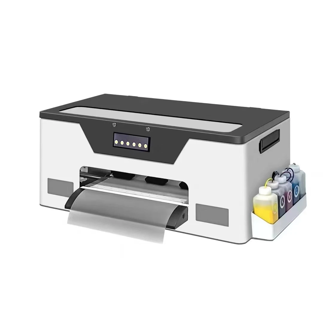 High Speed Industrial Dtf Printer A3 Dtf All-In-One Printer 30Cm Clothes Dtf Inkjet Pet Film Printing Machine