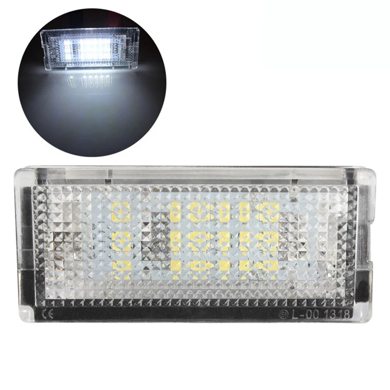 Led 번호판 라이트 Led Canbus 자동 테일 라이트 화이트 LED 전구, BMW 3 시리즈 E46 4D 4DR 1998-2002 자동차 액세서리, 2 개