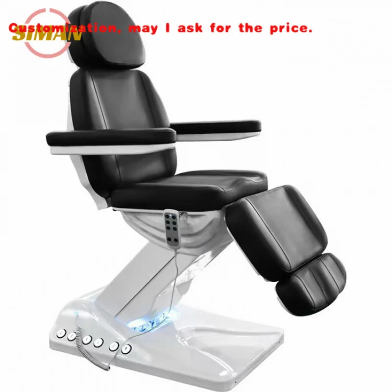 

Custom.Siman 4-моторная косметическая кровать, кровать для ресниц, роскошная современная профессиональная фабричная мебель для салона, кровать для клиники Ho