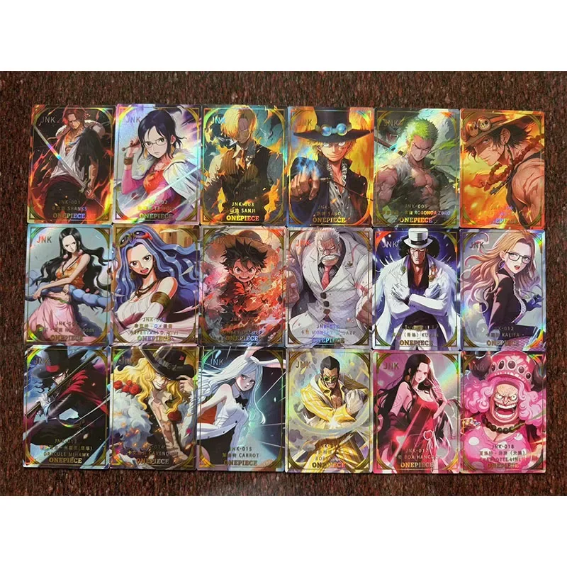 ONE PIECE ACG small set of cards Monkey D Luffy Nami Tony Tony Chopper Roronoa Zoro Boa Hancock boy Toy collection Birthday gift