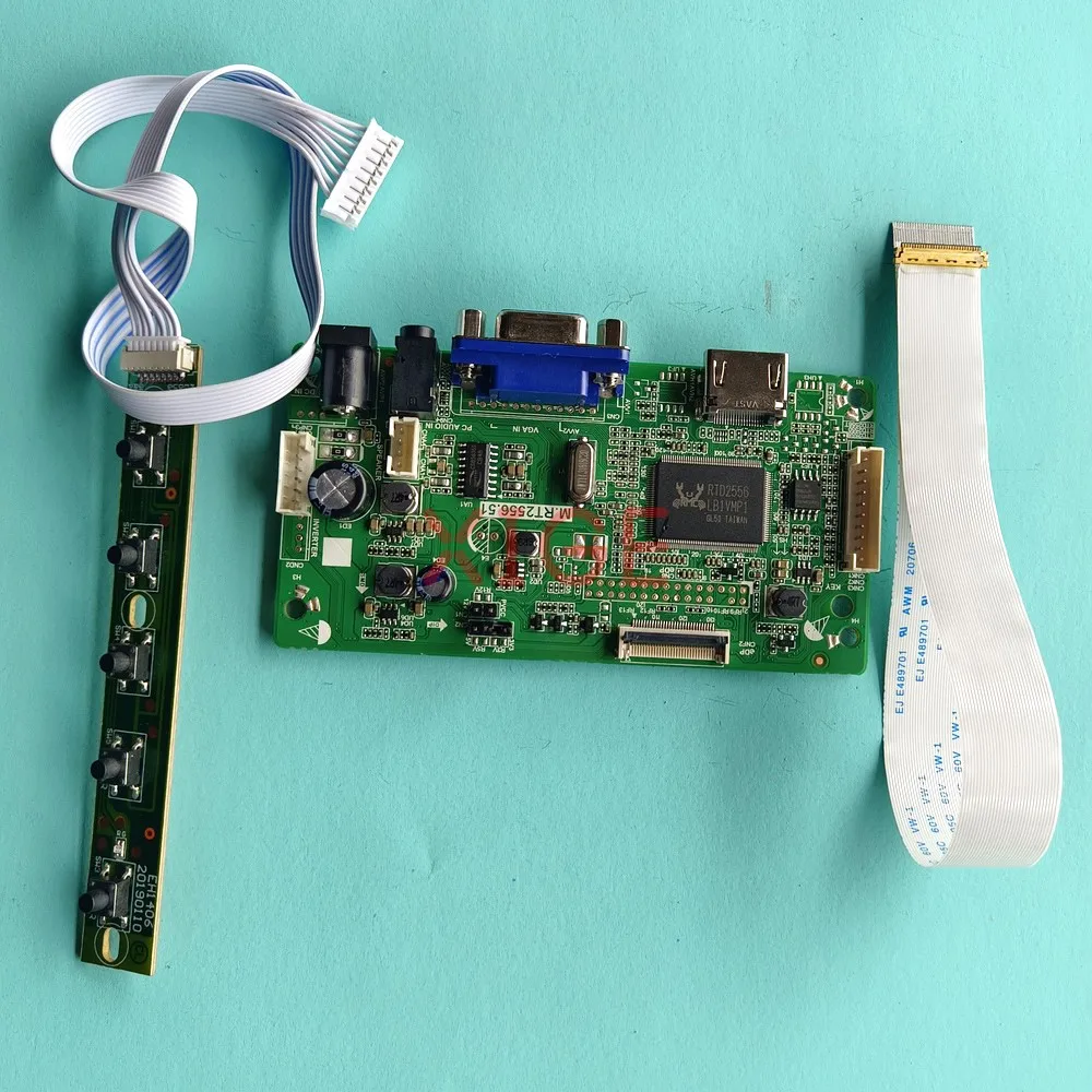 Kit DIY LCD Driver Controller Board For LP156WFB-SPA1 LP156WFC-SPD1 Laptop Panel 1920x1080 EDP 30-Pin VGA 15.6