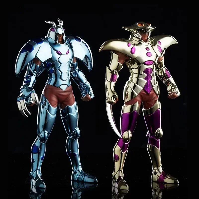 

Saint Seiya Myth Cloth EX Hades Army 108 Specters Underworld Dark Mantle DeadTurtle Leo&Crab Mick Zodiac Knights Resin Figure