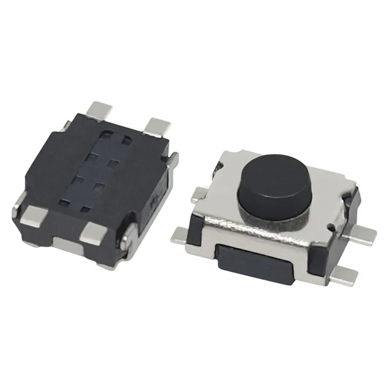 200Pcs Momentary Tactile Tact Push Button Switch 4 Pin SMT SMD 3x4x2.0mm