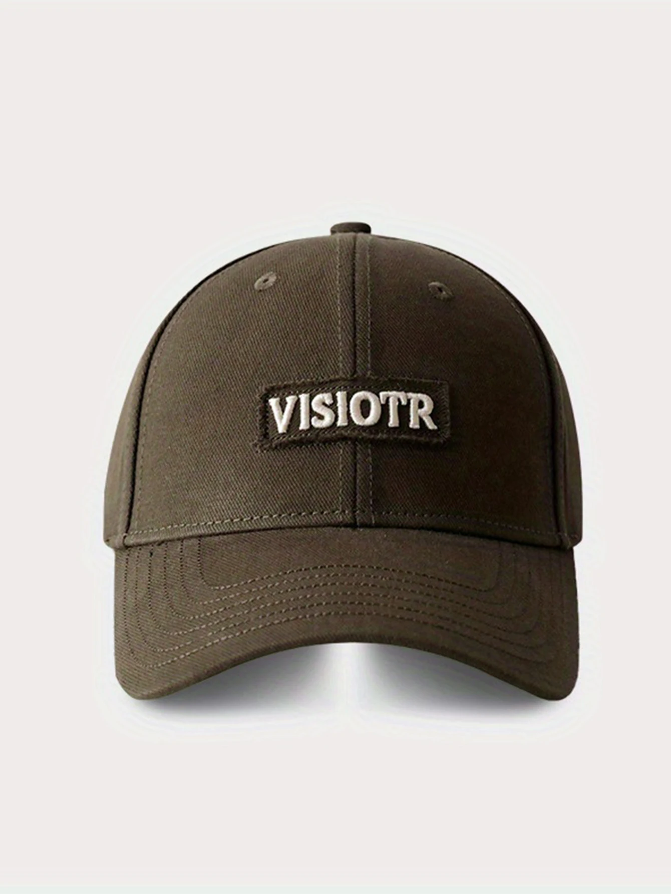 1 berretto da baseball da visitatore con lettera retrò in puro cotone alla moda unisex per tutte le stagioni