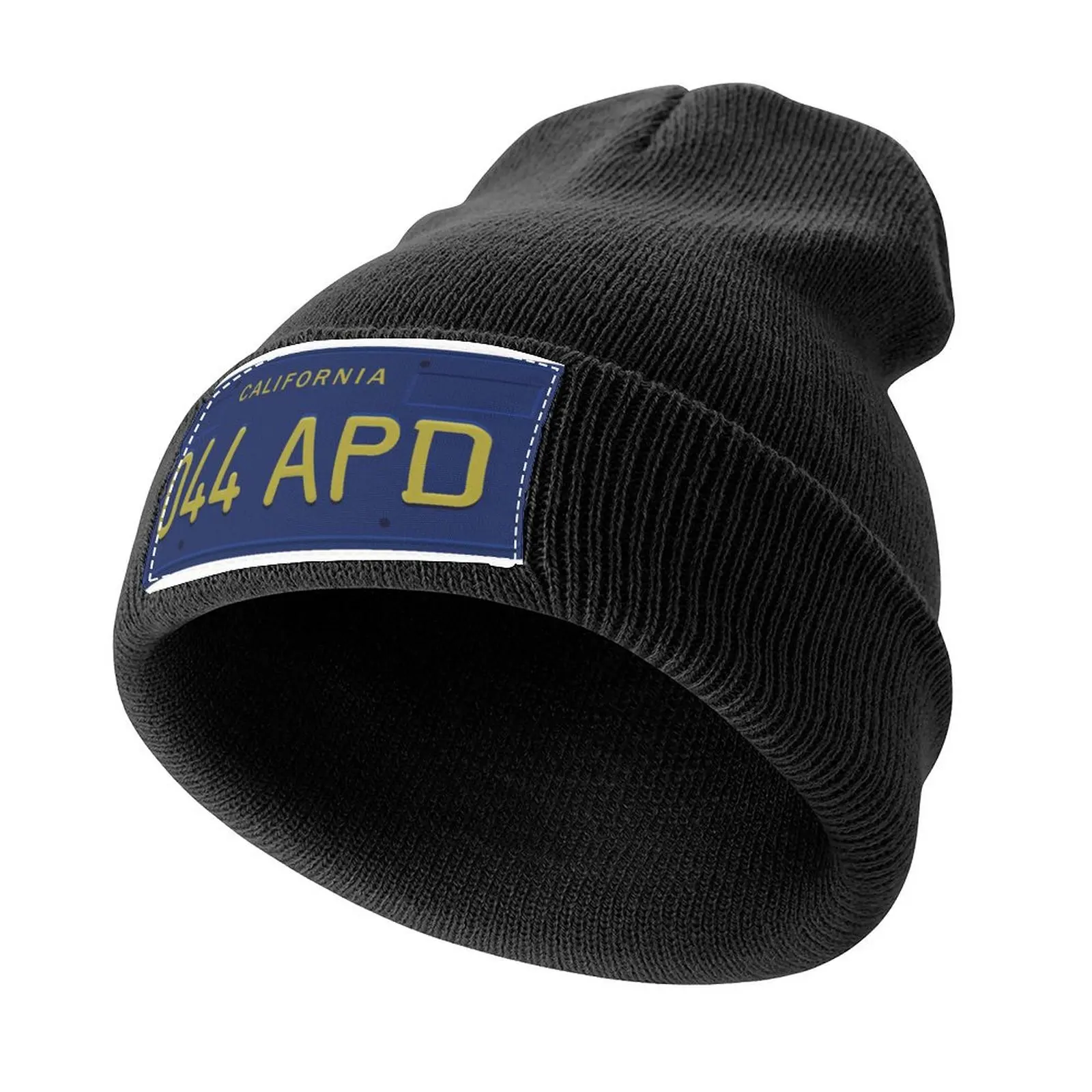 

044 APD California license plate (Lt. Columbo) Knitted Cap |-F-| hiking hat Cosplay Men Golf Wear Women's