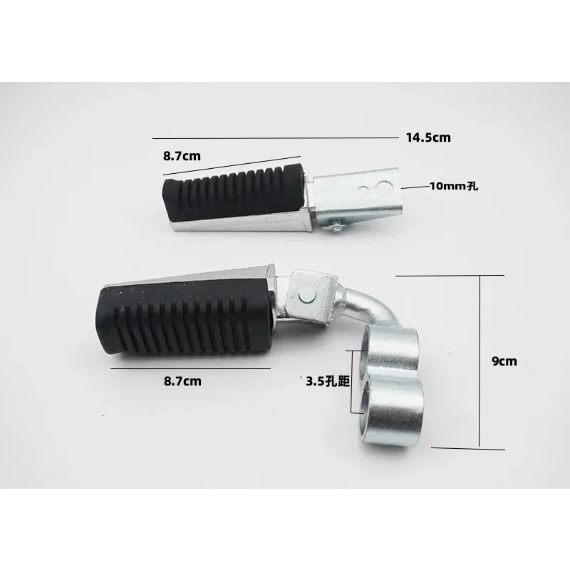 دواسات أمامية وخلفية للدراجة النارية لسوزوكي HAOJUE EN125-2A EN125-3A EN125-3E EN125-3F EN150 أوتاد مساند القدمين استبدال أجزاء