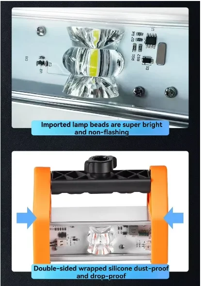 LED wall grinding special lamp, putty wall grinding acceptance special lamp, imported lamp bead grinding acceptance artifact