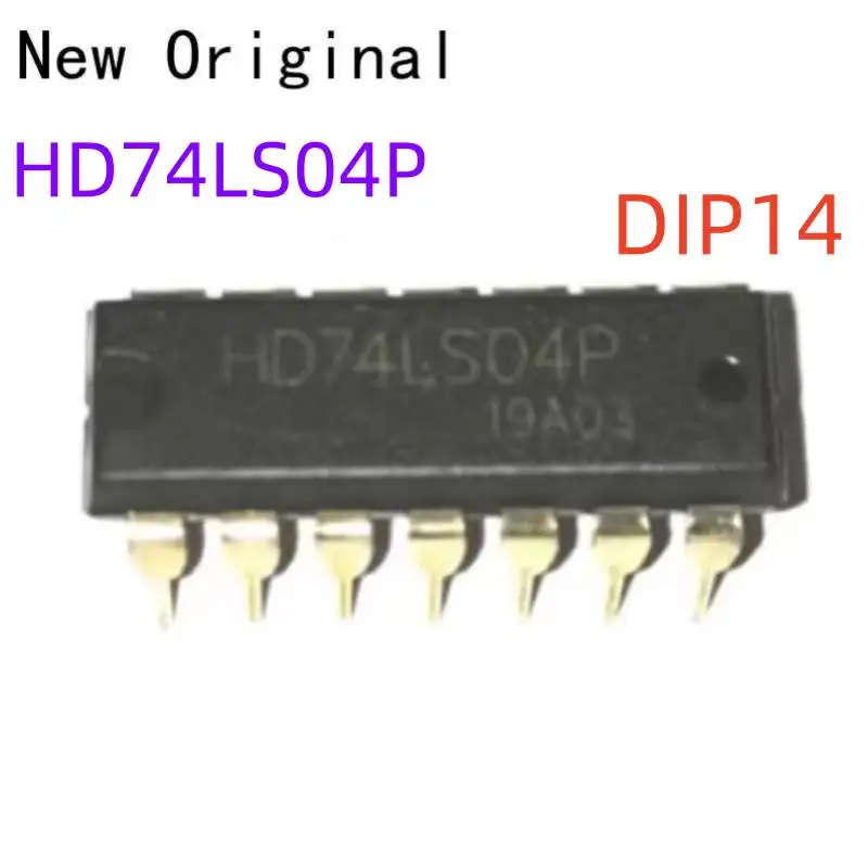 Hd74Ls04P Dip14 Hex Inverters with Open Collector Outputs