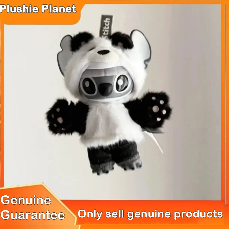 

Подлинная серия Disney Stitch Genz Panda Limited, плюшевые куклы Peluche, подвески, брелки, украшения, подарки на день рождения