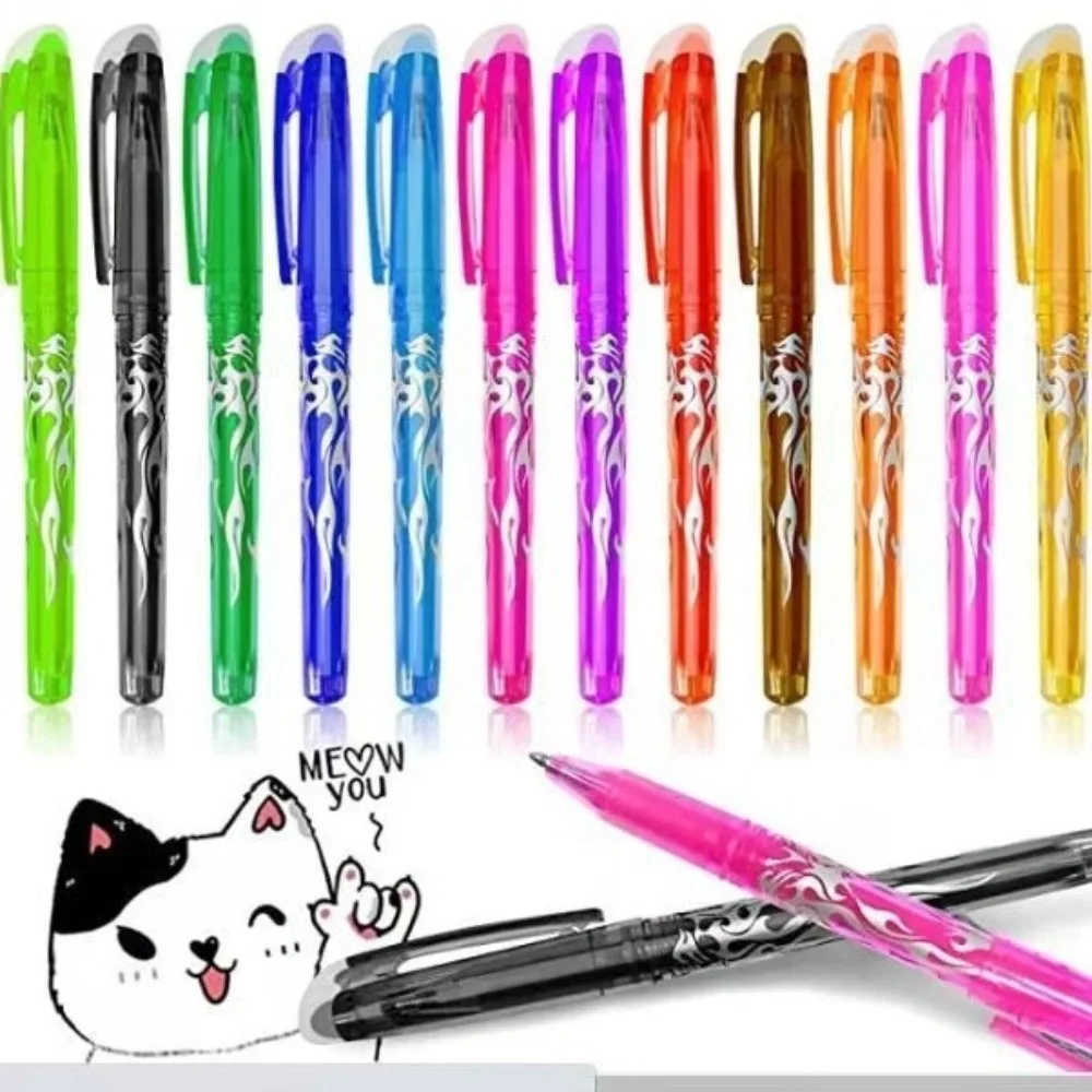 

Manufacturers Wholesale Thermal Erasable Gel Pens Color Erasable Pens Special Hand-painted Notes