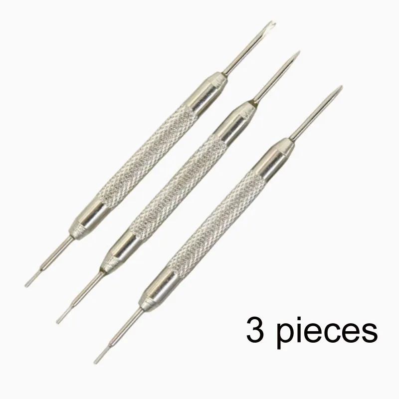 3pcs Metal Watch Band Repair Tool Stainless Steel Bracelet Watchband Opener Strap Replace Spring Bar Connecting Pin Remover Tool