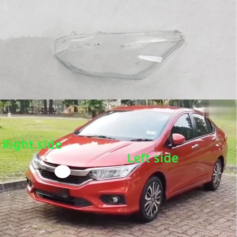 

Для HONDA City 2018 2019 2020 2021, автомобильная фара, чехол для фары, сменный абажур, линза для фар, стекло