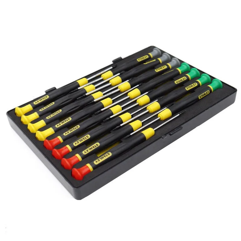 Stanley 66-381-23 Screwdriver Precision Cross Slotted Miter Plum Blossom Electronic Clock Driver Small Screwdriver Set