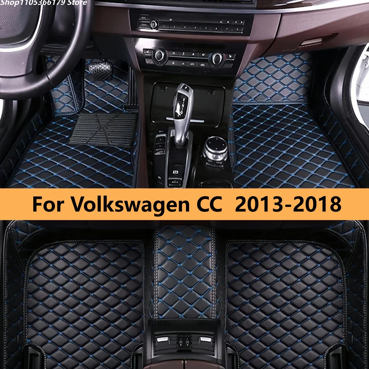 

Водонепроницаемые автомобильные коврики на заказ для Volkswagen CC 2013-2018